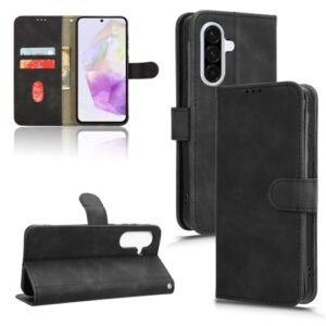 Samsung Galaxy A36 5G Magnetic Flip Leather Phone Case Black