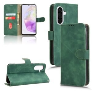 Samsung Galaxy A36 5G Magnetic Flip Leather Phone Case Green
