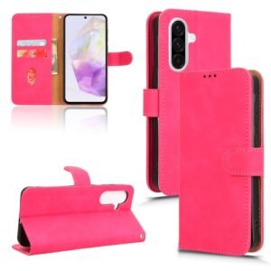 Samsung Galaxy A36 5G Magnetic Flip Leather Phone Case Rose Red