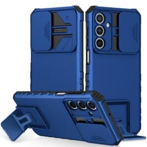 Samsung Galaxy A36 Holder Sliding Camshield Phone Case Blue