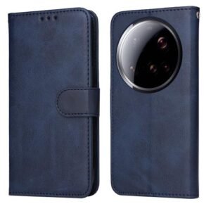 Xiaomi 15 Ultra Magnetic Flip Leather Phone Case Blue
