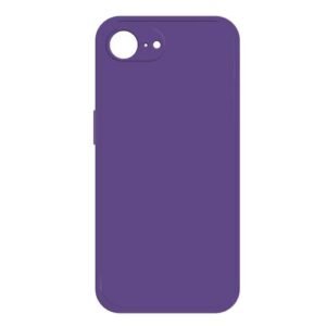 iPhone 16e Silicone Phone Case Dark Purple