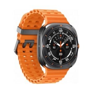 Samsung Galaxy Watch Ultra (L705 2024) LTE 47mm 32GB (2GB Ram) Titan Gray Case με Orange Band EU