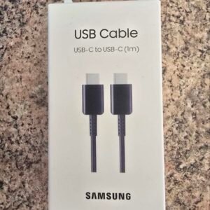 Samsung USB 2.0 Cable USB-C male - USB-C 100W Black 1m