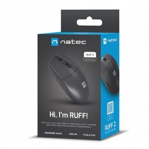 Natec RUFF 2 Wired Optical Mouse 1000dpi