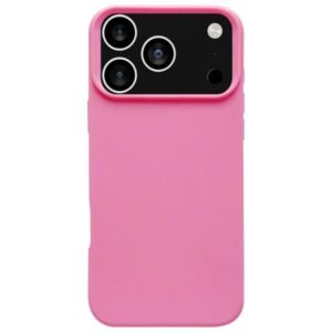 iPhone 17 Pro Max Silicone Phone Case Rose Pink