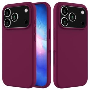iPhone 17 Pro Max Silicone Phone Case Violet