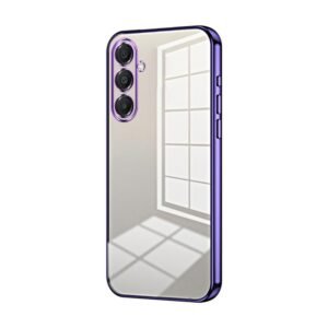Samsung Galaxy A17 Transparent Phone Case Purple