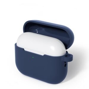 AirPods Pro 3 Silicone Earphone Protective Case with Hook Midnight Blue