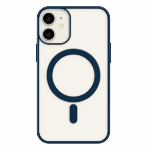 iPhone 17 Electroplating MagSafe Phone Case Dark Blue