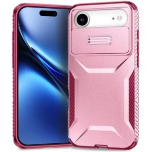 iPhone Air Sliding Camshield Phone Case Pink