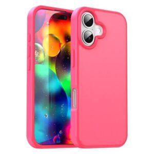 iPhone 17 Fanying Series Phone Case Rose Red