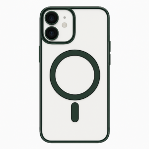 iPhone 17 Electroplating MagSafe Phone Case Dark Green