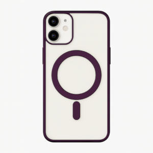 iPhone 17 Electroplating MagSafe Phone Case Dark Purple