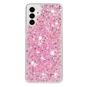 Samsung Galaxy A55 5G Glitter Phone Case Pink