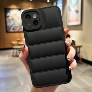 iPhone 15 Frosted Phone Case Black