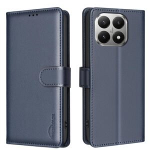 Xiaomi 15T 5G Litchi Texture Flip Leather Phone Case Blue