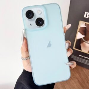 iPhone 15 Phone Case Light Blue