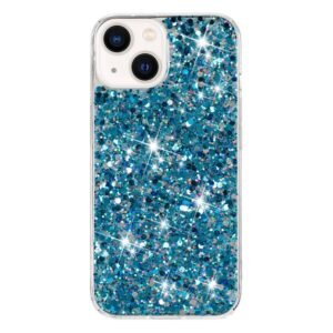 iPhone 15 Glitter Phone Case Blue