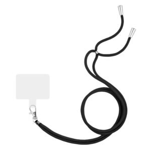 Universal Mobile Phone Lanyard Black