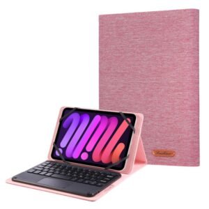 7-8 inch  Fabric Texture Horizontal Flip Leather Universal Tablet Case Pink