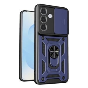 Samsung Galaxy S26+ 5G Sliding Camera Cover Phone Case Blue