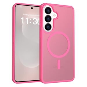 Samsung Galaxy S26+ 5G MagSafe Phone Case Rose Red