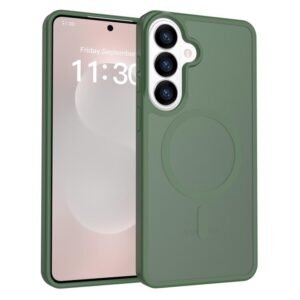 Samsung Galaxy S26+ 5G MagSafe Phone Case Dark Green
