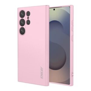Samsung Galaxy S26 Ultra 5G ENKAY Liquid Silicone Phone Case Pink