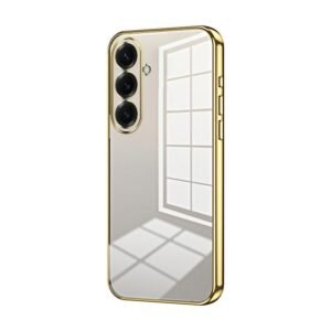 Samsung Galaxy S26+ 5G Transparent Phone Case Gold