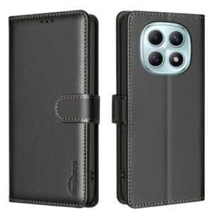 Xiaomi Redmi Note 15 Pro 4G Flip Leather Phone Case Black