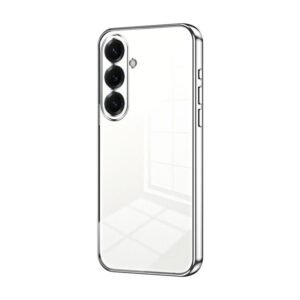 Samsung Galaxy S26 5G Transparent Phone Case Silver